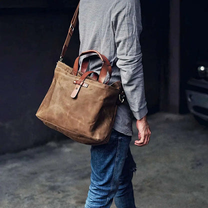 NORTHBOUND Waxed Canvas Bag